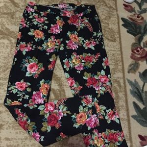 Floral Jeans