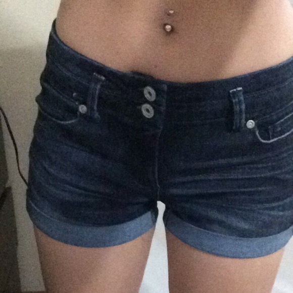 High waisted shorts