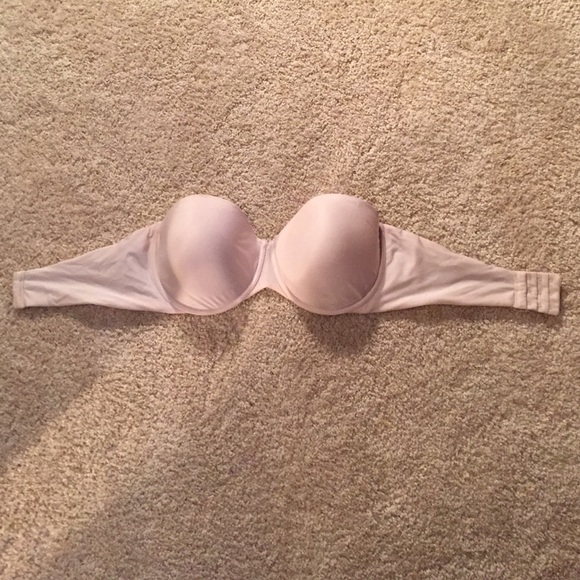 Lined Strapless Bra in Nude