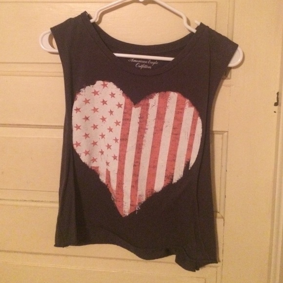 American Eagle Crop Tank