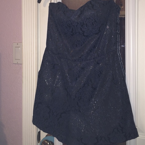 Blue with black detail