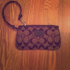 Coach wristlet