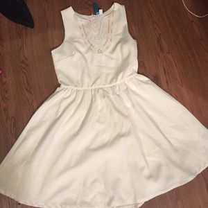 beautiful white dress