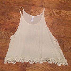 LF cream tank