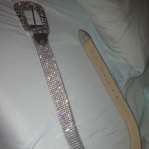Rhinestone belt
