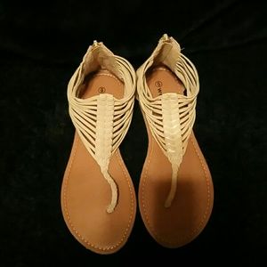Beige Sandals