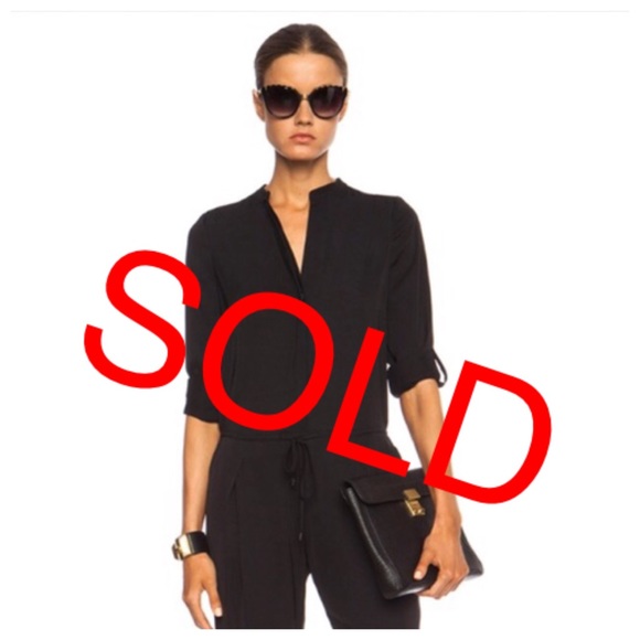 NEW Vince Black Jumpsuit