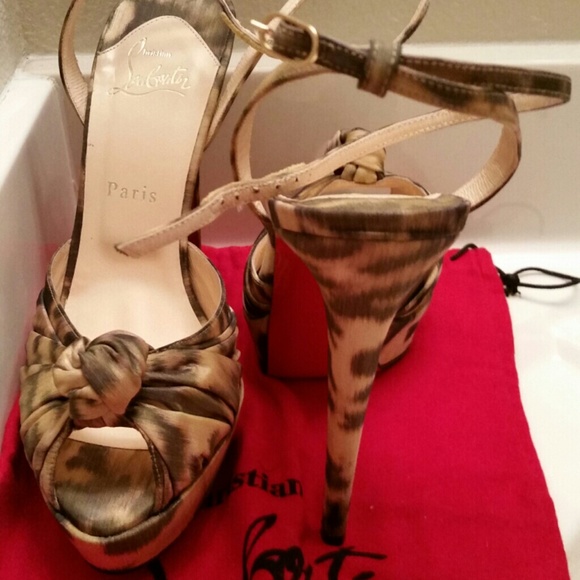 **SOLD**Louboutin Madagascar Heels - Picture 3 of 4