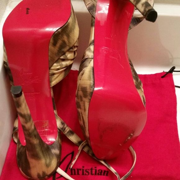 **SOLD**Louboutin Madagascar Heels - Picture 4 of 4