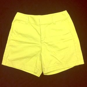 Sexy Merona Neon Yellow shorts Fit 1, size 2