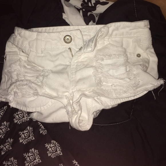 White shorts