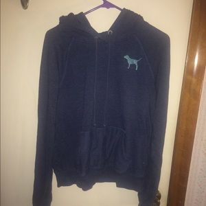 Blue PINK Sweatshirt Large