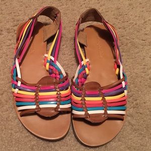 Colorful sandals