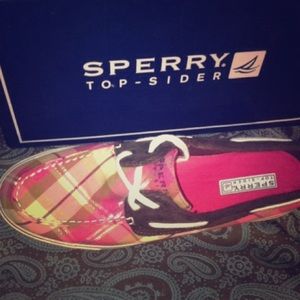 Biscayne Berry Pld/Brown Sperrys