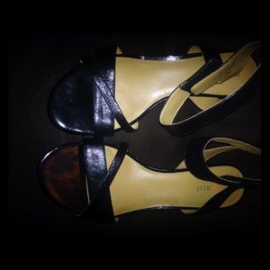 Nine West Sandals with alil wedge never worn