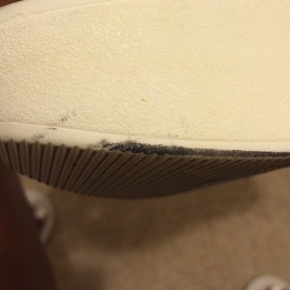 White and silver Topshop wedge sandal - Picture 3 of 4