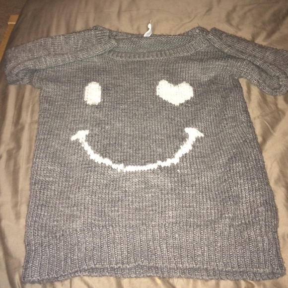 Heart eye sweater