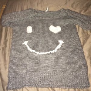 Heart eye sweater