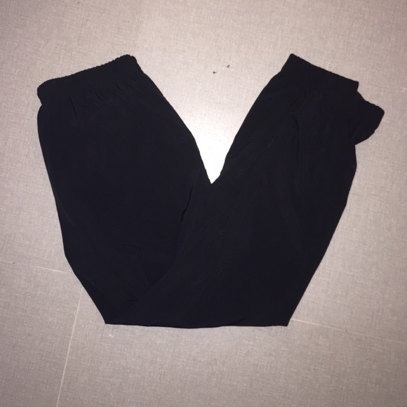 Black joggers