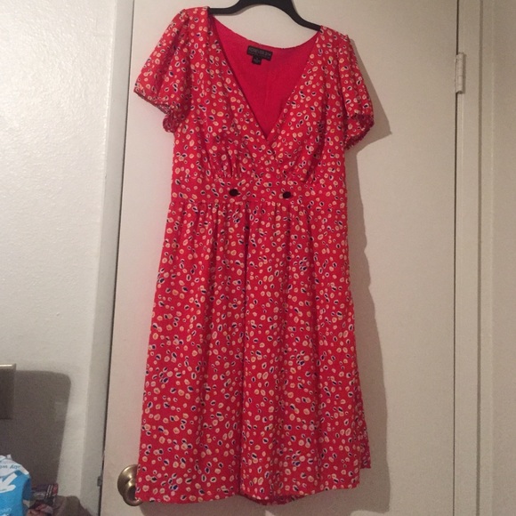 Forever 21 abstract print dress