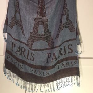 Paris Scarf, Blue