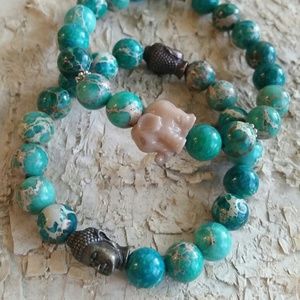 Brand new hand made beautiful beaded bracelets.