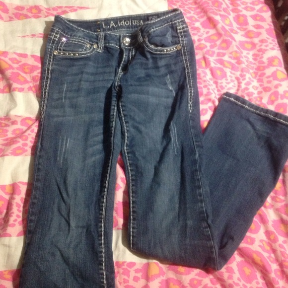 lA idol USA jeans