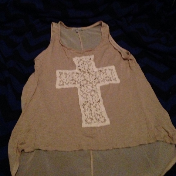 Charlotte Russe cross hi-low