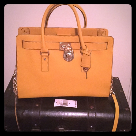 Michael Kors large east/west Hamilton satchel