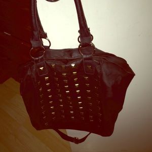 Studded purse