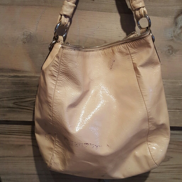 Patent leather Coach Kristen Hobo - Picture 3 of 4