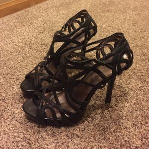 Calvin Klein black heels