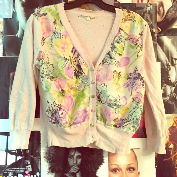 Nanette Lepore cropped cardigan