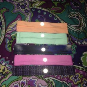 5 lululemon headbands