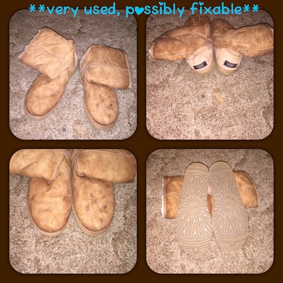 Very used UGG boots