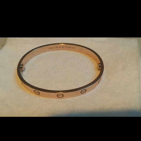 Authentic Cartier Love Bracelet 18kt Pink Gold - Picture 3 of 4