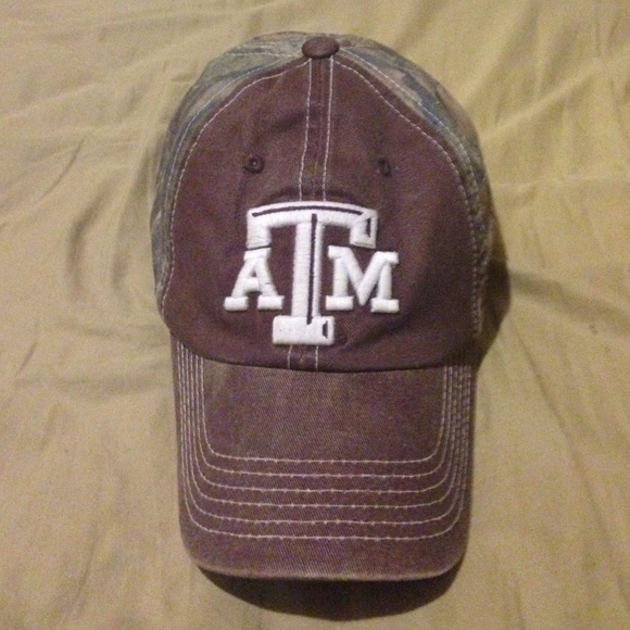 A&M Maroon & Camo Cap