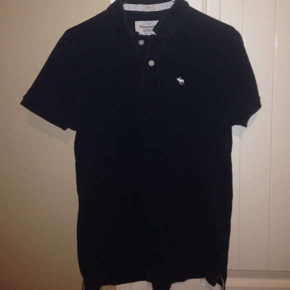 Men's Navy Blue Collared Shirt