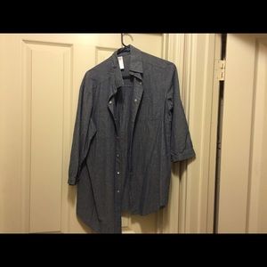 Size small Jean snap down top