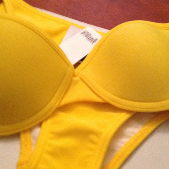 Milan Bright Canary Yellow Bikini - Picture 3 of 4