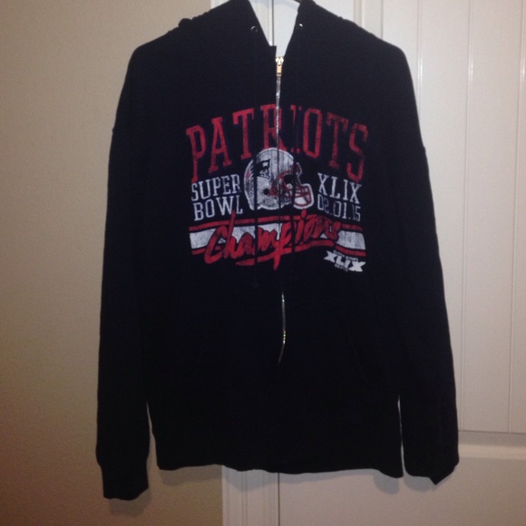 New England Patriots Super Bowl Hooded Sweater