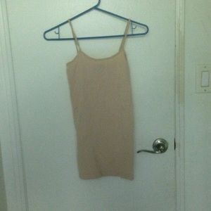 Nude colored tank top