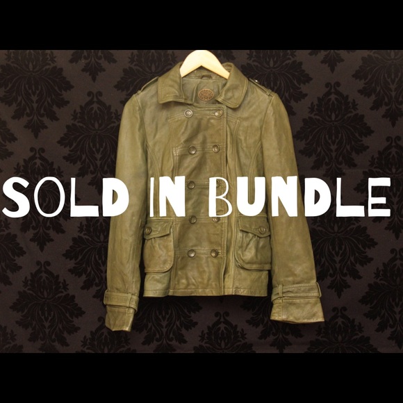 Anthropologie Cold Snap Leather Jacket