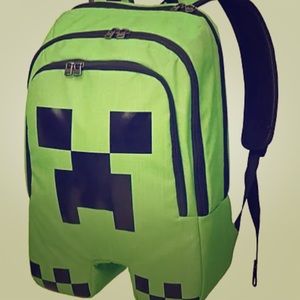 MineCraft Creeper Backpack