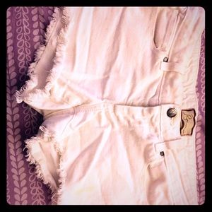 Paige White Denim Shorts