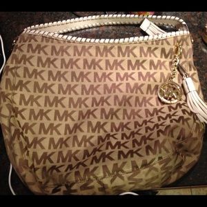 Tan Leather Michael Kors Purse