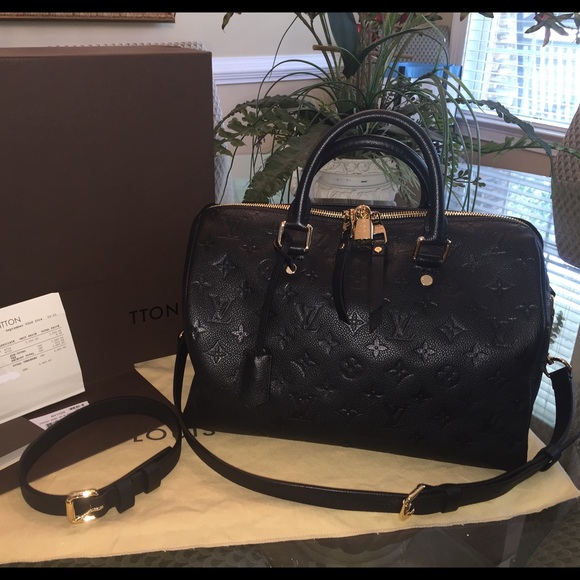 💰SOLD Louis VuittonSpeedy Bandouliere 30 Emp Noir