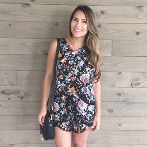 Free people inspired printed top