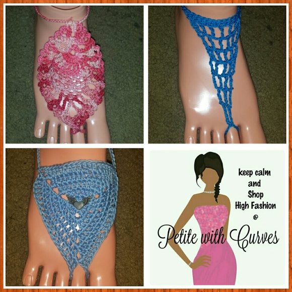 High fashion crochet clothing and accessories