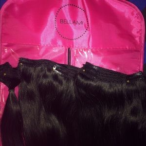 22" BELLAMI human hair extension clip ins💁🏻